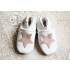 Chaussons en cuir souple fourrés Lookidz - Etoile rose