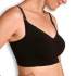 Soutien-Gorge d'allaitement en coton bio Carriwell - Noir