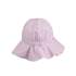 Chapeau de soleil en coton bio Layla Liewood - lilas