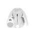 Peluche bruits blancs Flow Amsterdam - Milo le lapinou Gris