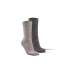 2 paires de chaussettes en laine/alpaga Adultes Fellhof - Gris