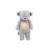 Peluche veilleuse musicale Moonie - Ourson douceur gris