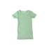 Tee-shirt manches courtes en laine et soie Popolini - Vert