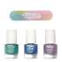 Coffret vernis à ongles Namaki Caraïbes - Bleu - Violet pailleté