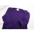 Tee-shirt manches longues en laine et soie Cosilana - Violet