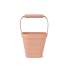 Seau pliable pour la plage en silicone Liewood - Rose toscane