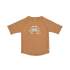 T-shirt anti-UV manches courtes Lässig - Crabe caramel