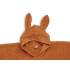 Poncho De Bain Lapin Jollein - Caramel