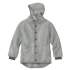 Veste pour enfants en laine bouillie Disana - gris