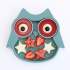 Assiette en silicone avec ventouse Tidy Tot - Hibou