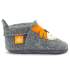 Chaussons en laine bouillie Orangenkinder - Tigre