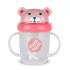 Tasse d’apprentissage avec paille Tum Tum - Ourson rose