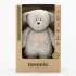 Peluche veilleuse musicale Moonie - Nature bio Gris