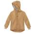 Veste pour enfants en laine bouillie Disana - Caramel