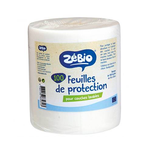 Feuilles De Protection Epaisses Pour Couches Lavables Zebio